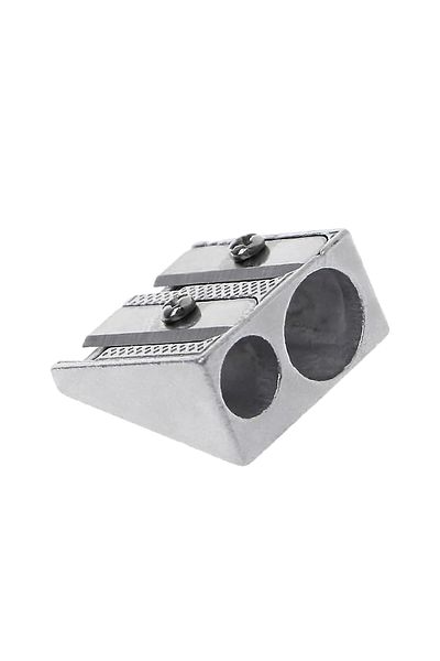 Choice Light Grey Magnesium Pencil Sharpener, Kum Magnesium Pencil Sharpener, Kum 2-hole Pencil Sharpener M
