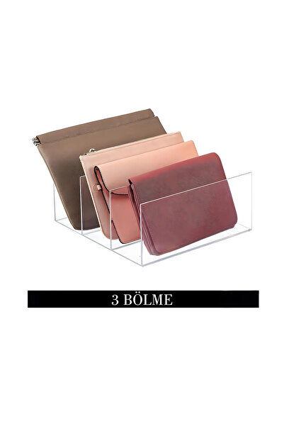 Clutch Bag and Wallet Organizer (3 Compartment 25cm x 20cm)