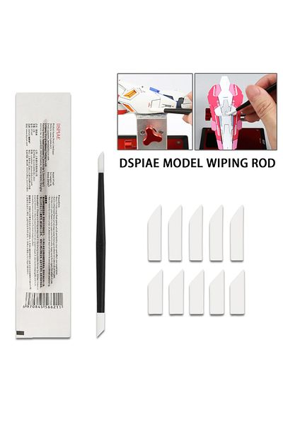 NEWBEAT Set Dspiae Pt-wp Water Wash Revival Double Head Wiping Rod Model Aging Infiltration Line Washing Sta