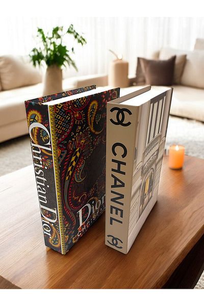 Saccura Decor Decorative Book Box Set - Designer Box Set of 2