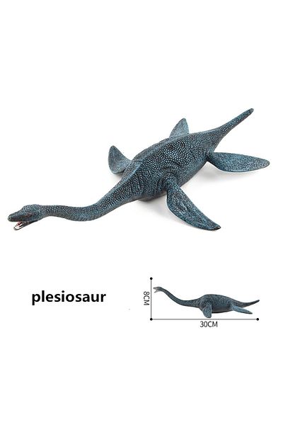 Choice مجسمات الديناصورات الجوراسية عالية الجودة من بلاستيك بي في سي من Plesiosaur، تيرانوصور براكيوصور ريكس