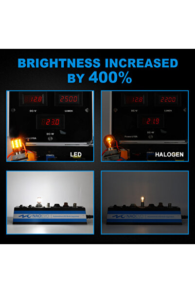 Choice Amber PY21W BAU15S NAO 23W P21W LED CANBUS 2500Lm PY21W Error Free BA15S T20 7440 W21W 1156 BAU15S 7