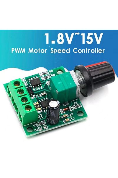 Choice DC 1.8V 3V 5V 6V 12V PWM Motor Speed Controller Adjustable Speed DC Motor Driver Home Improvement...