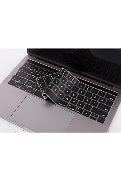 Mcstorey Macbook Pro Kılıf Klavye Koruyucu Türkçe Baskılı (US TO TR) A1706 A1989 A2159 A1707 A1990 Ile Uyumlu