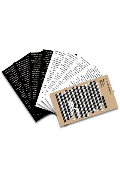 Choice Qt093 8 Sheet Quote Stickers For Journaling Small Talk Stickers Phrase Word Notebook Diy For Art Jo