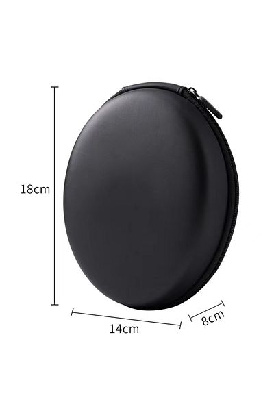Choice Black Hard Shell Headset Storage Case Compaitble With Beats/for Jvc/for Marshall/for Philips/for Den