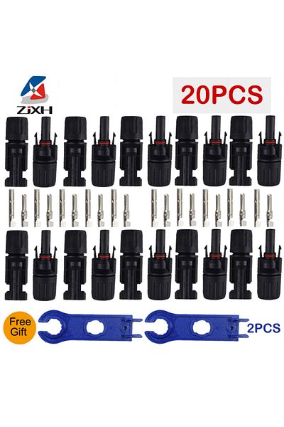 Choice 20pcs-10pairs 200/100/40/20/10/5 Pcs Dc Solar Connector 1000v30a Panel Stecker Ip67 Waterproof Conne