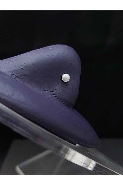 sarıyer silver Doğal İnci 925 Ayar Gümüş Burun Hızma