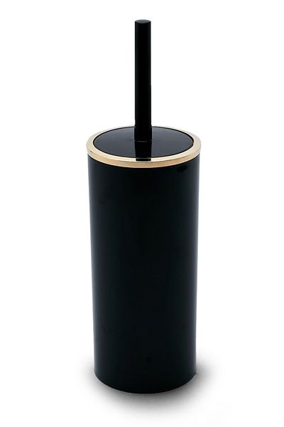 Prima Nova Lenox Toilet Brush Black Gold Color