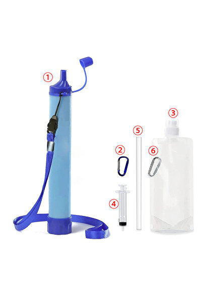 Choice جهاز تنقية المياه الخارجي للتخييم والمشي لمسافات طويلة والحياة الطارئة...