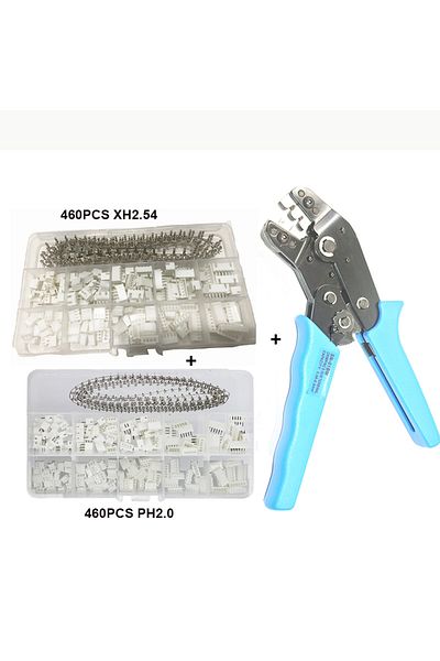 Choice Sn01bmph2.0xh2.54 460pcs Jst Xh2.54 Xh 2.54mm Ph2.0 Wire Cable Connector 2/3/4/5/6 Pin Pitch Male Fe