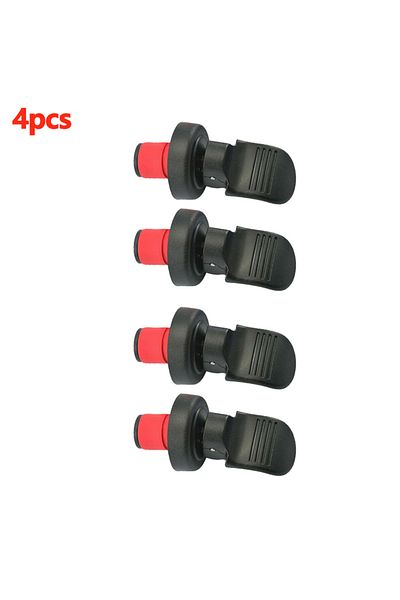 Choice 4pcs Black Wine Bottle Stopper Bar Hand Press Sealing Cap Beers Cork Plug Seal Lids Fresh-keeping Wi