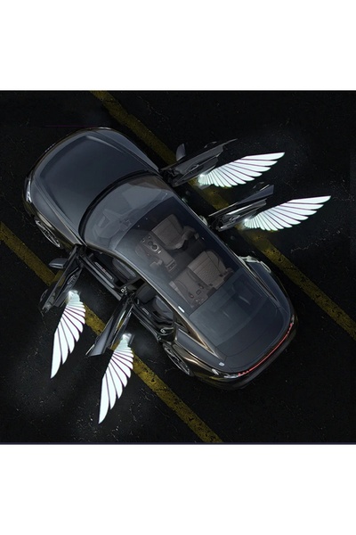 HOT POWER 2 Adet Kapı Kanat led Pilli motor ve araba için uygun