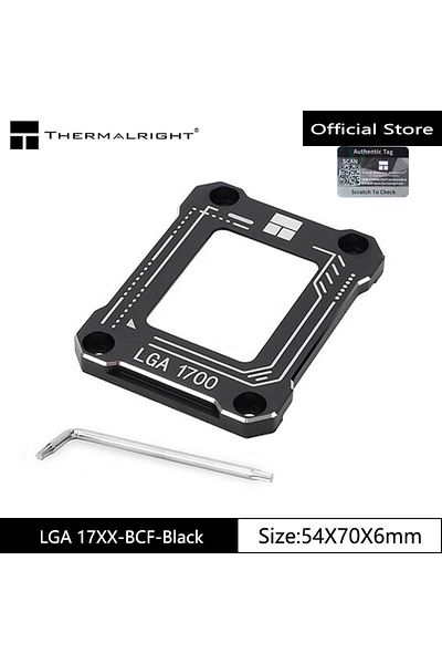 Choice مثبت تصحيح منحني أسود Thermalright Lga 17xx-bcf لمنصة Lga1700 لتثبيت وحدة المعالجة المركزية الثابتة B