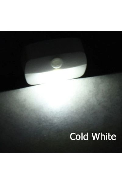 Brangdy Eu Cold White Led Night Light Eu Plug In Smart Motion Sensor Light 220v Wall Lamp For Home Aisle Wc