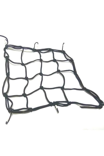 Choice Black Motorcycle Luggage Net Bike 6 Hooks Hold Down Fuel Tank Luggage Mesh Web Styling High Quality