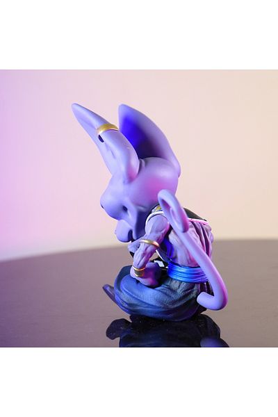 BANDAI color box Anime Dragon Ball Super Beerus Anime Figure Action Model Figurals Brinquedos Toys