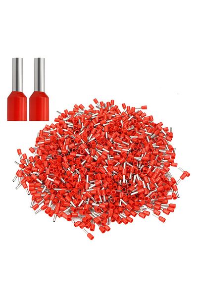 Choice 500Pcs Wire Ferrules Kit, Wire Terminal Ferrules Crimp Connector, Insulated Cord Pin End Terminal...