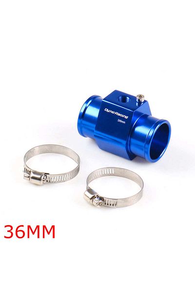 Choice 36mm Blue Dynoracing Water Temp Gauge Radiator Temperature Water Temp Joint Pipe Sensor 40mm 38mm 36