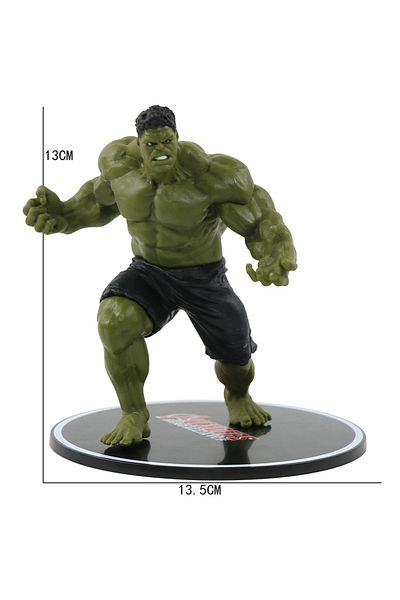Choice Hulk Superhero Figure Spiderman Ironman Captain America Hulk War Machine Action Figure Model Toys Fo