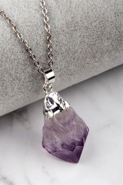 Zodyak Doğal Taş قلادة جمشت - تصميم نموذجي