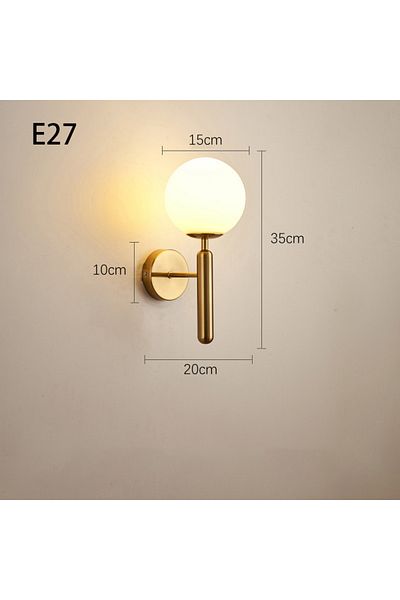Choice Gold Modern Indoor Wall Light Lamp Suitable For Bedroom Bedside Living Room Home Decor Light Fixture