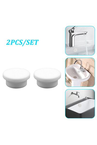 Choice 2pcs 2/4/8/16pc Bathroom Rubber Wash Basin Overflow Ring Kitchen Sink Washbasin Drain Seal Stopper B