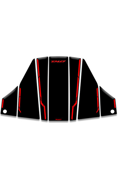 PROMOT HONDA DIO AKSESUAR TANK PAD SET 2021 / 2025 UYUMLU 007