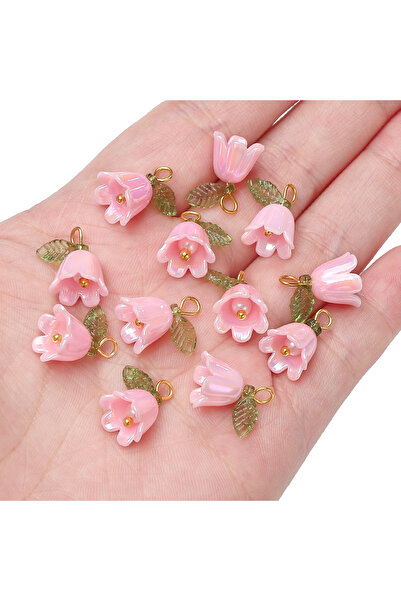 Choice 11x14 مم 10 قطع style5 11x14 مم 2-10 قطع من خرز براعم زهرة زنبق الوادي...