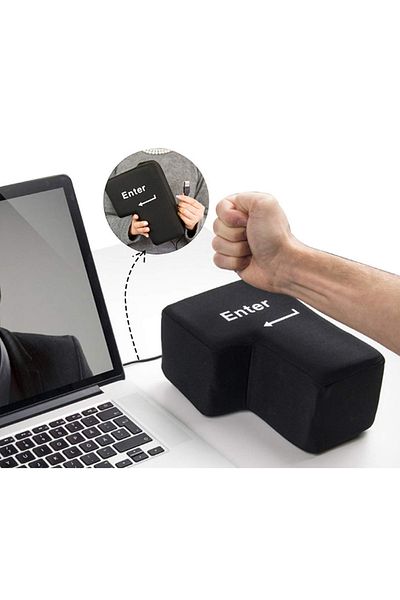 Ninth World مفتاح إدخال USB كبير مضاد للتوتر زر تخفيف الضغط على الكمبيوتر أي وسادة تنفيس زر وسادة سطح المكتب...