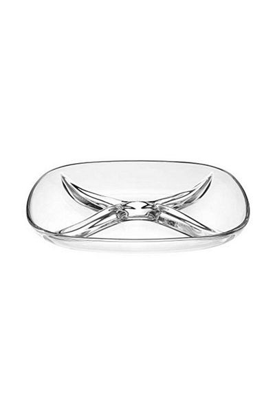 Vidivi Fenice Dishwasher Safe 4-Part Divided Dish 25 x 25cm