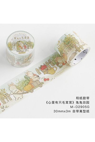 Choice B 3cm*3m Kawaii Cartoon Washi Tape Stickers Creativity Stick Labels Junk Journal Scrapbooking Mater.