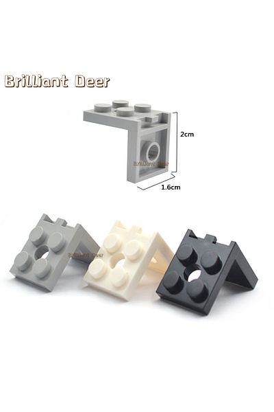 Choice 50PCS 2X2 Dots Figures Stand Base Plate Holder Wall Display DIY MOC Showcase Bracket Building Blo...