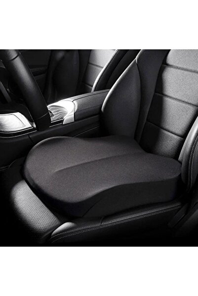 Choice وسادة مقعد معززة لمقعد السائق الرئيسي للسيارة من الجلد الصناعي من فور سيزونز، وسادة من الإسفنج الذكي