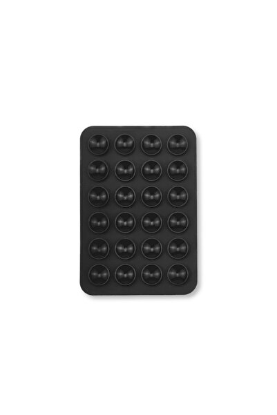 Choice كوب شفط سيليكون للهاتف المحمول باللون الأسود مناسب لحافظة جلدية للكمبي...