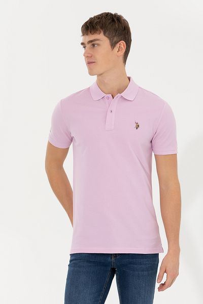 U.S. Polo Assn. Polo Neck Men's Basic T-Shirt - 50248556 -Vr211