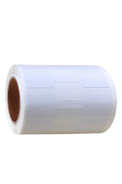 Choice Style 2 500pcs/roll Kraft Paper Price Stickers Jewelry Price Tags Self Adhesive White Blank Sticker