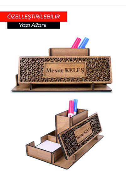 Magnet Ahşap Masa İsimliği Ofis İsimliği