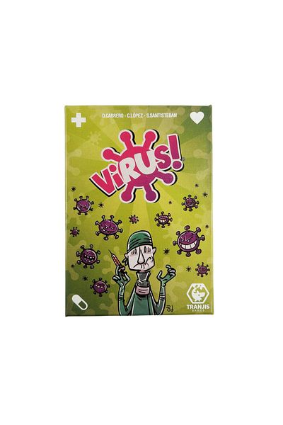 Choice Dm36a-virus-green في النسخة الإسبانية في لعبة بطاقات الفيروسات الإنجليزية تصحيح بطاقة الفيروس المعدي 2