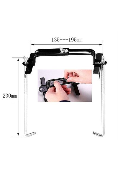 Choice Car Fixed Battery Holder Hold Down Bolts Easy to Install Hold Down Rod Modified Fixed Battery Hol...