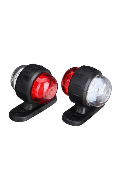 Choice 2pcs 1/2pcs 12v 24v Truck Trailer Lights Led Side Marker Position Lamp Lorry Tractor Clearance Lamps