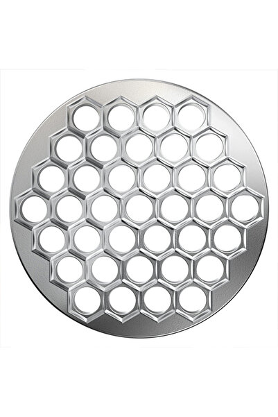 Choice1 قالب زلابية رافيولي روسي 37 فتحة مقاس 25 سم، زلابية معدنية من سبائك ا...