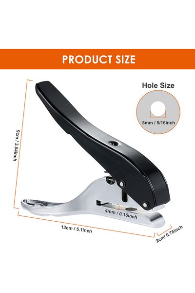 Choice 1pc 8mm Punching Tool 3mm 6mm 8mm 10mm Hole Edge Banding Punching Pliers Screw Hole Hat Woodworking