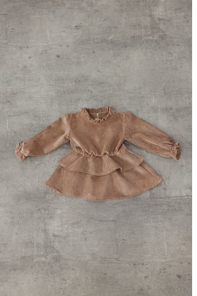 Tics Mink Velvet Dress
