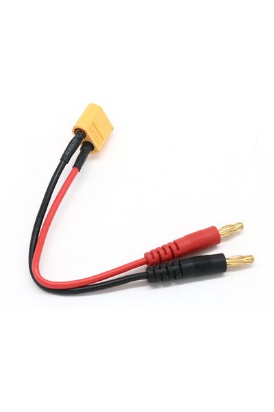U-Angel-1988 4.0 To Xt60 20cm Xt30 Xt60 Xt90 T Plug Charge Lead To 4.0mm Banana Plugs Charge Cable Silicone Wire