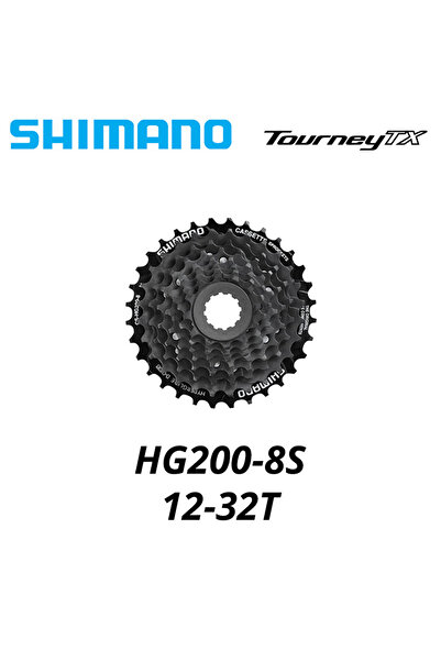 Choice 8S 12-32T شيمانو TOURNEY TX HG200 CS 7 8S عجلة مسننة كاسيت CS-HG200 7s...