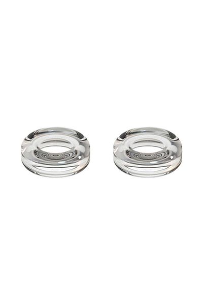 Choice 1pair Rocker Cap For PlayStation Portal Liquid Silicone Transparent Game Controller Cover Stick T...