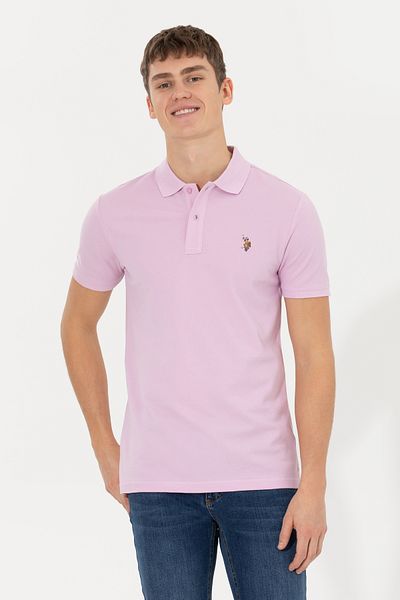 U.S. Polo Assn. Polo Neck Men's Basic T-Shirt - 50248556 -Vr211