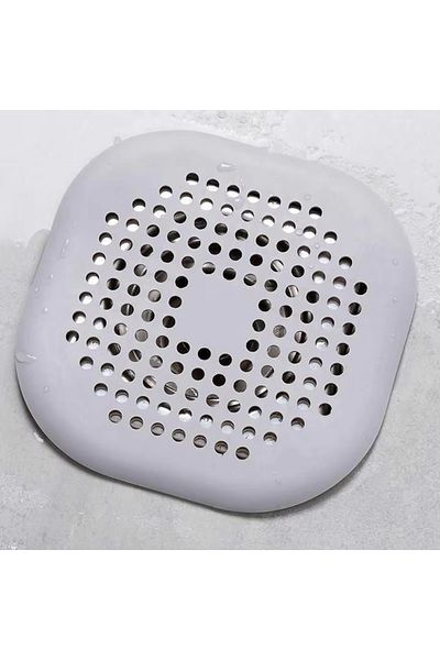 Choice Gray Sewer With Suction Cup, Floor Drain Mat, Kitchen, Bathroom, Anti Clogging Hair Filter