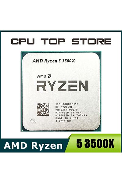 Choice AMD Ryzen 5 R5 3500X 3.6GHz 6-Core 6-Thread CPU Processor Socket AM4